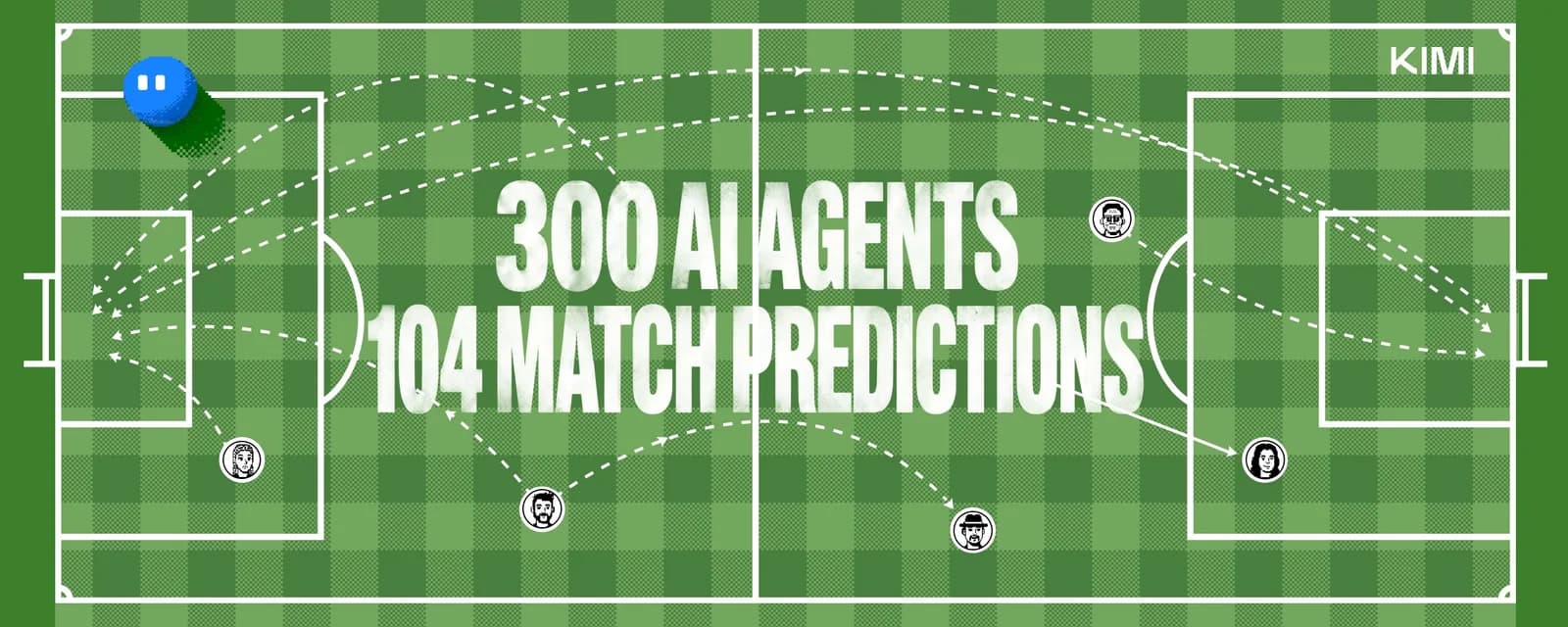 World Cup Drops graphic on the Kimi AI World Cup prediction, with Germany flagged as the surprise underrated pick to win the 2026 tournament. The Chinese AI rates Germany higher than the betting market does.