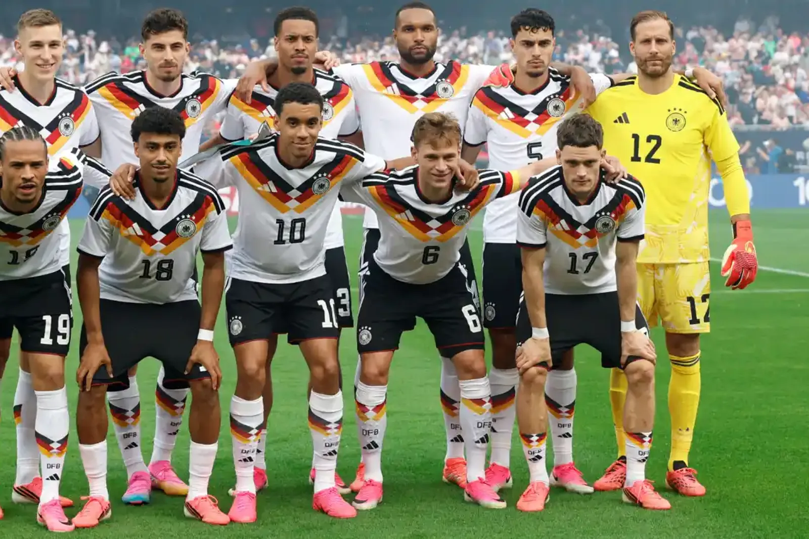 The Germany squad at the 2026 World Cup. Kimi AI rates Germany as an underrated pick to win the tournament.